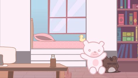 Gacha Club Bedroom Ideas, Gacha Club Background Ideas Bedroom, Gacha Background, Club Bedroom, Club Furniture, Gacha Backgrounds, Chibi Body, Wolf Artwork, Scenery Background