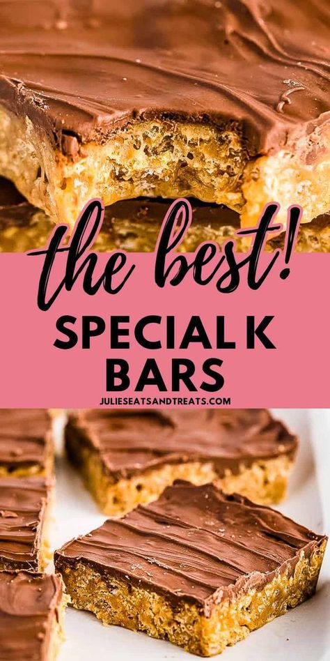 Scotcheroos Recipe Special K Bars, Gooey Special K Bars, Special K Candy, Best Special K Bars Recipes, Peanut Butter Special K Bars, Special K Peanut Butter Treats, Easy Special K Bars, Peanut Butter Butterscotch Bars, Special Kay Bars