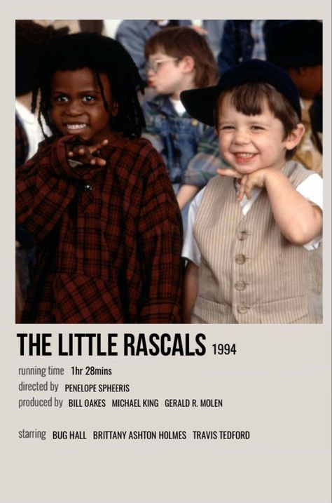 Darla Little Rascals, Film Action, The Little Rascals, Polaroid Movie Poster, Little Rascals, Film Posters Minimalist, Film Posters Vintage, Kids' Movies, Indie Movies