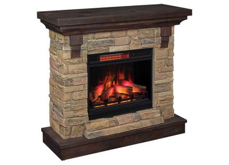 Eugene Cabinet Aged Coffee & 23" Firebox | 23WM8909-I612 | ClassicFlame Electric Fireplace Surround, Faux Stone Fireplaces, Stone Electric Fireplace, Electric Fireplace With Mantel, Stone Fireplace Mantel, Stone Mantel, Fireplace Frame, Mantel Surround, Wood Mantle