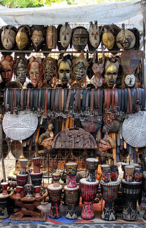 African Market. Shop at Greenmarket Square in Cape Town, South Africa #Sponsored , #SPONSORED, #SPONSORED, #Shop, #African, #South, #Greenmarket African Market Scene, South Africa Culture, Immersive Museum, Black Benz, South African Culture, South Africa Cape Town, African Drum, Volunteer Travel, Furniture Design Sketches