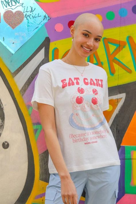 Eat Cake Because it's Somebody's Birthday T-Shirt Frat Wedding, Cake Tshirt, Award Ribbons, Cake Classes, Shirt Illustration, Funnel Cake, Graphic Inspiration, Rococo Style, Club Shirts