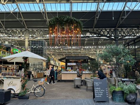 Old Spitalfields Market, London | Food & Drink, Antiques and Vinyl London Markets, Spitalfields Market, London Market, London Food, Holiday Market, Food Court, Vintage Market, Christmas Market, East London