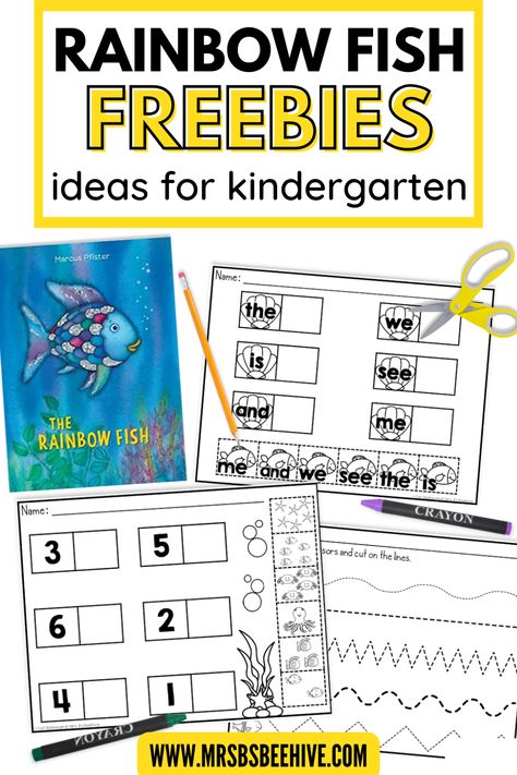 Dive into our latest blog post packed with freebies inspired by "The Rainbow Fish" to help kindergarten teachers plan their first week back to school! Explore engaging activities, printables, and lesson ideas designed to captivate young learners and set a positive tone for the new school year. Start the year off swimmingly with these creative resources—visit our blog post now for valuable freebies and inspiration! Rainbow Fish Lesson Plan, First Week Of Kindergarten, Rainbow Fish Activities, Kiddie Academy, First Week Of School Activities, The Rainbow Fish, School Planning, Student Skills, Fish Activities