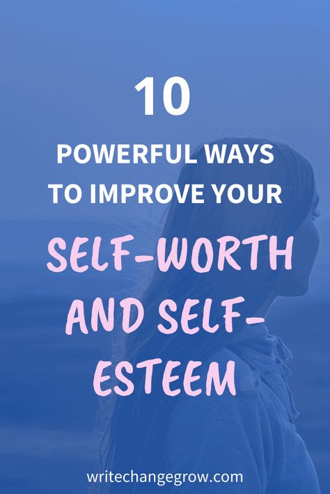 Positive Affirmation For Low Self Esteem, How To Build Self Esteem Woman, How To Have More Self Confidence, Working On Self Worth, Ways To Improve Self Esteem, How To Know Your Self Worth, How To Improve Self Worth, How To Have Self Worth, Improving Self Esteem