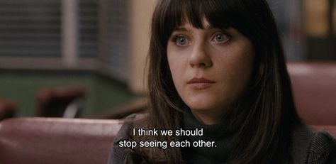 ― (500) Days of Summer (2009)“I think we should stop seeing each other.” Film Captions, Brooke Davis Quotes, 500 Days Of Summer Quotes, Anamorphosis And Isolate, Best Romantic Comedies, Quotes Icons, Romantic Comedies, Betrayal Quotes, Shattered Dreams