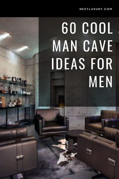 Man Basement Ideas, Man Cave Designs Basement, Modern Man Cave Design, Man Cave Chairs, Dark Green Man Cave, Industrial Man Cave Ideas, Small Man Cave Ideas On A Budget, Man Cave Color Scheme, Men Cave Ideas Room