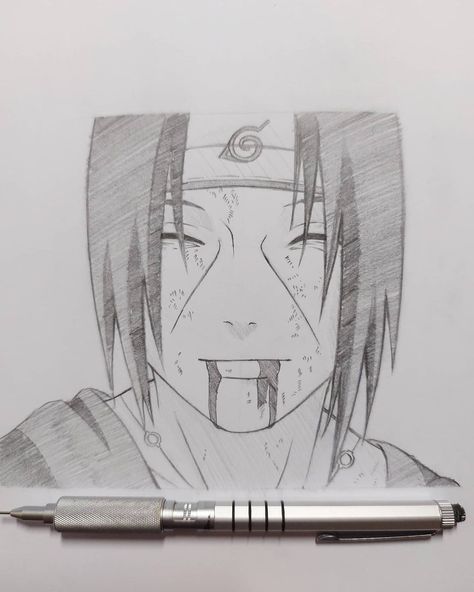 Itachi Drawing, Itachi Tattoo, Naruto Drawings Easy, Naruto Painting, Naruto Sketch Drawing, Itachi Uchiha Art, Naruto Sketch, Flame Art, Anime Boy Sketch