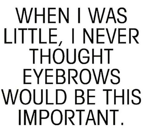 When people compliment me on my eyebrows Funny Eyebrows, Eyebrow Quotes, Quotes Funny Humor, Brow Quotes, Makeup Memes, Makeup Humor, Quotes Humor, Humor Hilarious, Makeup Quotes