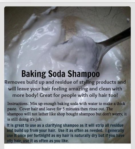 Baking Soda Clarifying ShampooIt's great as a clarifying shampoo! It removes all residue and product build up from hair but be careful when using on coloured hair, it is a natural hair lightner . It will leave the hair feeling really clean and with more body! Cooking With Turmeric, Baking Soda Benefits, Shampoo Recipe, Natural Healing Remedies, Baking Soda Shampoo, Diy Remedies, Clarifying Shampoo, Natural Therapy, Oily Hair