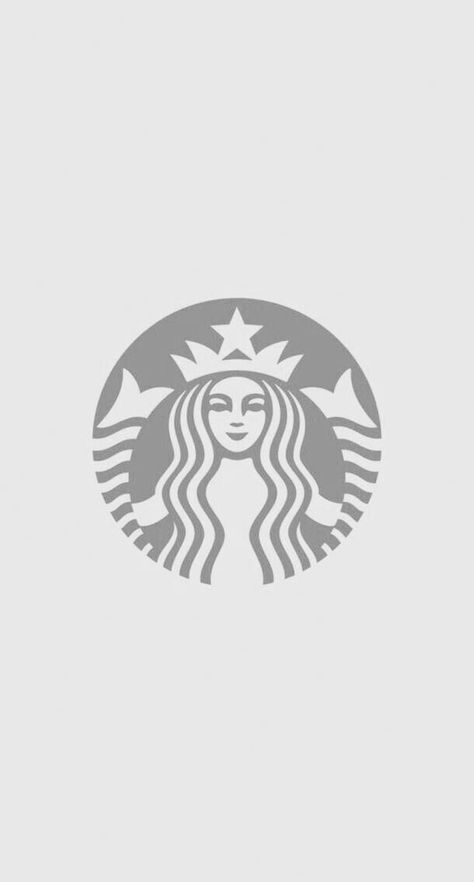 Starbucks Icon Aesthetic, App Icon Starbucks, White Starbucks Icon, Wallpaper Starbucks, Starbucks Logo Redesign, Starbucks Original Logo, Starbucks Wallpaper, Logos Vintage, Coffee Icon