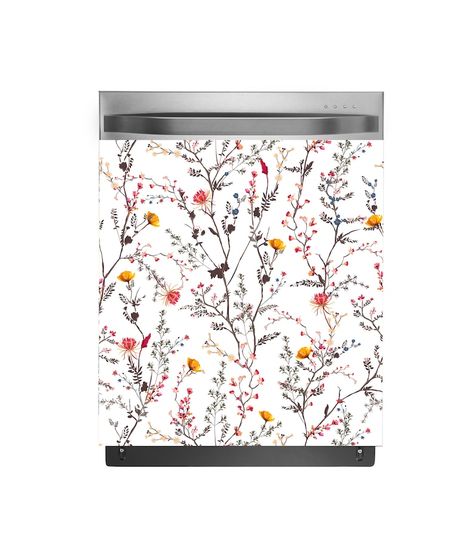 Dishwasher Vinyl Sticker Kitchen Decor Floral Waterproof Skin - Etsy Australia Kitchen Space Savers, Dishwasher Cover, Hang Over, Kitchen Decor Items, Space Savers, Kitchen Space, Etsy Australia, Custom Sizing, Kitchen Decor