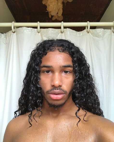 Black Guys With Long Hair, Men With Long Curly Hair Black, Long Curly Hair Men Black, Black Men Long Hair, Black Men Long Hairstyles, Long Black Man Hair, Black Men With Long Hair, Black Men Long Curly Hair, Blasian Men