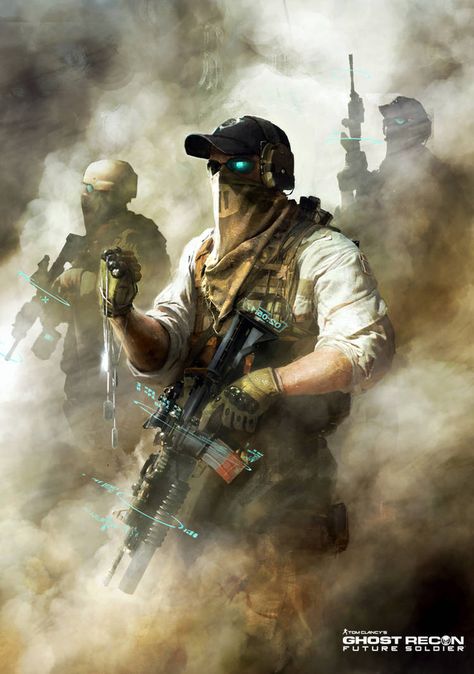 Ghost Recon Future Soldier, Tom Clancy Ghost Recon, Military Wallpaper, Ghost Recon, Future Soldier, Military Special Forces, Military Artwork, Special Force, Tom Clancy