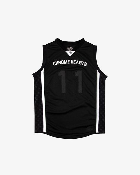 Chrome Hearts Jersey, Chrome Hearts Top, Chrome Hearts Fashion, Chrome Hearts Shirt, Boxing Trunks, Boys Closet, Heart Top, Chrome Hearts, Basketball Jersey