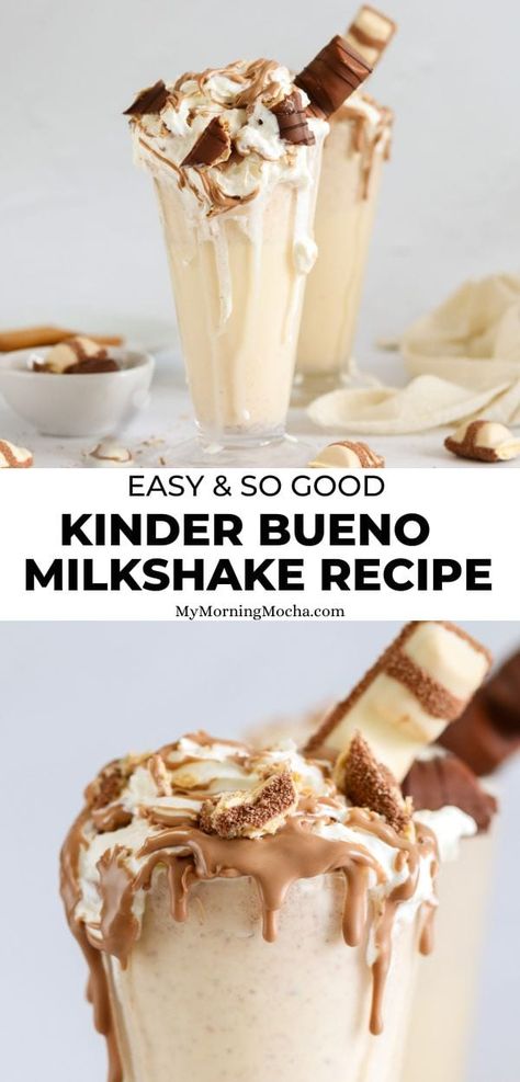 Copycat Milkshake Recipes, Delicious Milkshakes Recipes, Milk Shake Ideas, Cafe Beverages Drinks, Cool Milkshakes, Drinks To Make With Milk, Thick Shakes Recipe, Milk Shakes Recipes Easy, Homemade Milkshake Recipe Easy