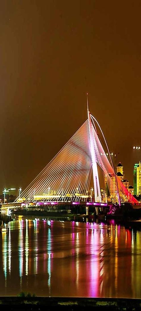 Seri Wawasan Bridge, Putrajaya, Malásia Putrajaya, Bridge