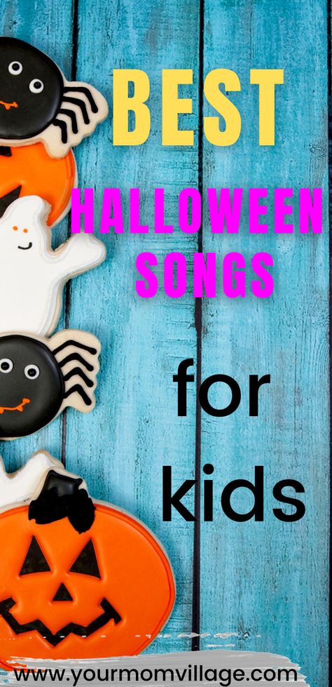 Halloween Songs Preschool, Halloween Songs List, Halloween Songs For Preschoolers, Halloween Songs For Toddlers, Halloween Party Songs, Halloween Music For Kids, Halloween Songs For Kids, Kids Halloween Songs, Songs For Preschoolers