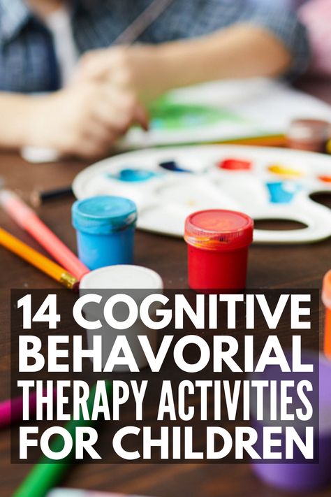 Behavior Therapy Activities, Cbt Activities, Therapy For Kids, Play Therapy Activities, Cbt Worksheets, Cbt Therapy, Cognitive Activities, Counseling Kids, Cognitive Behavior