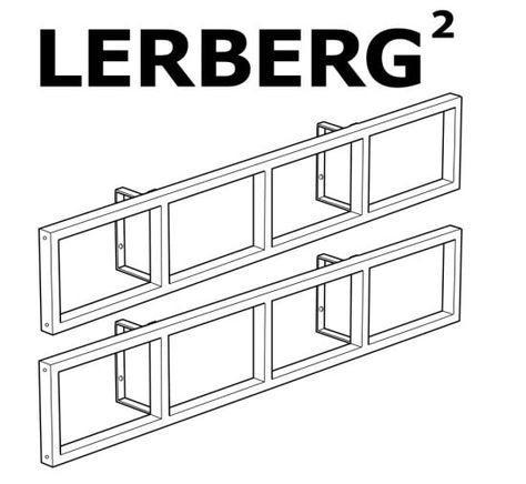 LERBERG² industrial sideboard - IKEA Hackers Lerberg Ikea, Ikea Lerberg, Ikea Industrial, Industrial Sideboard, Dvd Rack, Big Blank Wall, Dvd Shelves, Oak Floorboards, Ikea Hackers