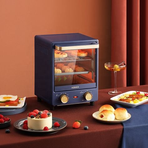 Oven Aesthetic, Electric Ovens, Pizza Dessert, Micro Oven, Kitchen Cooker, Small Oven, Cake Maker, Mini Oven, Cooking Tool