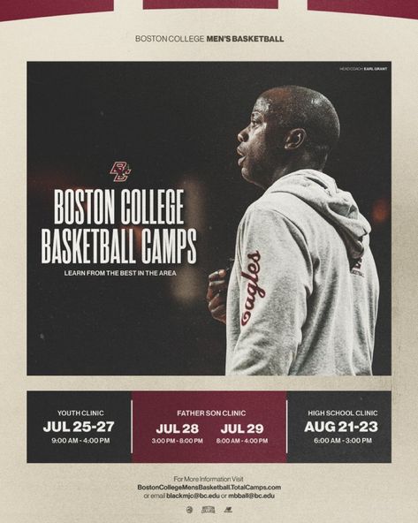 Basketball Camp Flyer, College Basketball Graphics, Basketball Flyer, Dj Poster, Camp Flyer, Sport Posters, Liv Golf, Sports Media, Sports Design Inspiration