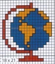 Tiny Cross Stitch, Easy Pixel Art, Pixel Crochet, Pixel Art Grid, Graph Paper Art, Pola Kristik, Mini Cross Stitch, Pixel Art Design, Pixel Pattern