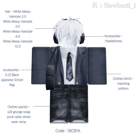 Roblox Outfits With Names, Emo Fits, Roblox Boy, Rblx Avatar, Roblox Emo Outfits, Roblox Ava, Emo Roblox Avatar, Skin Roblox, Roblox Guy