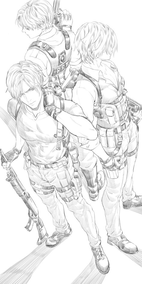 Resident Evil Anime, Resident Evil Collection, Resident Evil Leon, Resident Evil, Game Character, Fanfiction, Art Inspo, Favorite Character, Art Reference