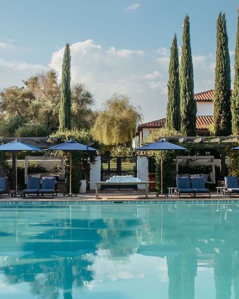 Ojai Valley Inn, Blue Zones, Pool, Travel, Instagram