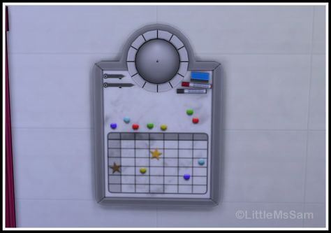 LittleMsSam's Sims 4 Mods — Chores (Parenthood and/or Discover University) I... Sims 4 University, Family Bulletin Boards, Around The Sims 4, Chore Board, Sims 4 Cc Eyes, Sims 4 Traits, Sims 4 Black Hair, Sims 4 Family, Sims Packs