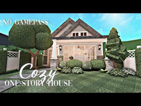 bloxburg small house layouts Aesthetic 1 Story House Bloxburg, Bloxburg House Inspo 1 Story, 20k Bloxburg House 1 Story, House 1 Story Layout, Cute One Story House Bloxburg Layout, Bloxburg Layouts 1 Story Small, Bloxburg House Exterior 1 Story, Bloxburg House Ideas Exterior One Story, Bloxburg Exterior Ideas 1 Story