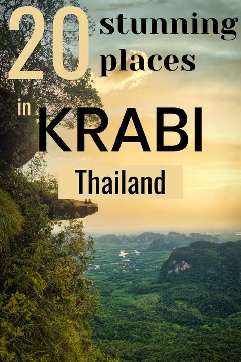 Krabi is one of my favorite Thai locations. The city itself is nothing special, but its surroundings are breathtaking. Discover everything you should do in Krabi, as well as some suggestions on how to organize your vacation, in this itinerary. Things to do in Krabi | 3-day itinerary | thailand itinerary | thailand travel destinations | trip to KRABI | visit thailand | Stunning Krabi | things to do in Krabi 10 Day Thailand Itinerary, Krabi Itinerary, Krabi Island, Thailand Krabi, Thailand Destinations, Thailand Travel Destinations, Thailand Itinerary, Asia Trip, Thailand Travel Guide