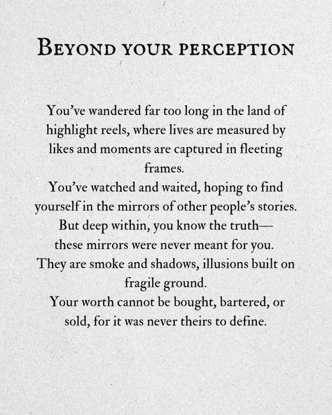 From this day forward this space is for truth, growth, and embracing all that you are. I flourish where authenticity thrives, where every facet of who we are is celebrated. If you’re here to uplift, inspire, and be real, you’re in the right place. #socialmedia #industry #poetry #verses #inspiration #quotes #selfworth #perceived Be Authentic Quotes, Authentic Quotes, Be Authentic, Be Real, Know The Truth, Inspiration Quotes, Other People, Verses, Poetry