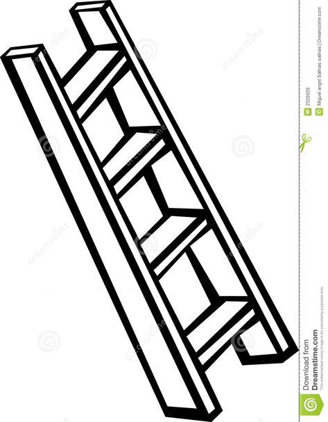 Ladder. Black and white illustration of a ladder #Sponsored , #sponsored, #SPONSORED, #Black, #illustration, #white, #Ladder Ladder Illustration, Ladder Drawing, Preschool Counting Worksheets, Outline Pictures, Creative Clips Clipart, Award Ribbons, Preschool Counting, Bible Songs, Black Illustration