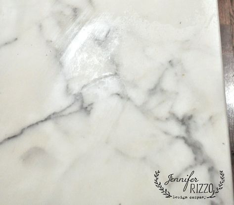 How to paint faux marble on a table top - Jennifer Rizzo Paint Faux Marble, Dark Grey Paint, Marble Tables Design, Accent Wall Designs, Light Gray Paint, Honed Marble, Marble Table Top, Outdoor Paint, Fusion Mineral Paint