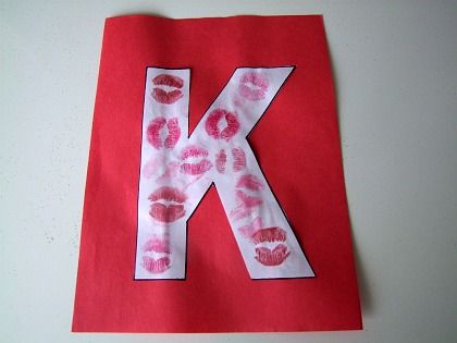 There is so many fun ways you can teach the alphabet to your kids. I put together a list below of fun literacy learning with crafts. We lo... Preschool Letter K, Letter K Activities, Letter K Crafts, Preschool Letter Crafts, Alphabet Letter Activities, Abc Crafts, Alphabet Letter Crafts, Preschool Letter, The Letter K