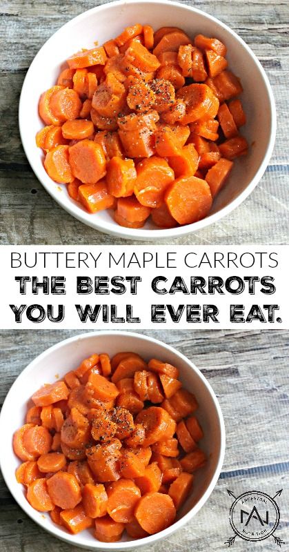 Buttery Maple Carrots - a healthy, gluten-free and paleo side dish or snack perfect for Thanksgiving. Also the best carrots you will ever eat. #side, #Thanksgiving, #paleo, #glutenfree, #healthy, #easy Maple Carrots, Side Dishes Healthy, Paleo Thanksgiving Recipes, Thanksgiving Side Dishes Healthy, Ancestral Nutrition, Glazed Carrots Recipe, Paleo Side Dishes, Paleo Sides, Gluten Free Sides Dishes