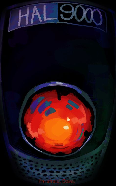 Hal 9000 Fanart, Computer Objectum, Computer Love, A Space Odyssey, 2001 A Space Odyssey, Tech Humor, Major Tom, Cool Robots, Space Odyssey