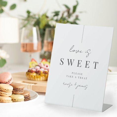 Serif Lettering, Table Pedestal, Wedding Reception Signs, Wedding Dessert Table, Wedding Dessert, Tabletop Signs, Reception Signs, Wedding Posters, Dessert Bar