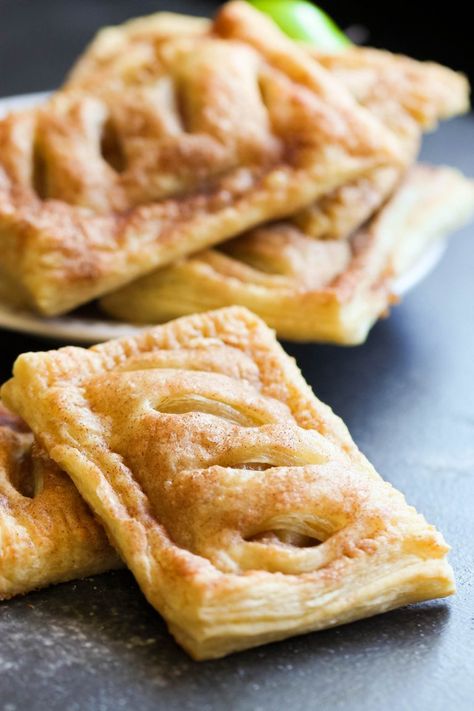 Apple Hand Pies – Six Sisters' Stuff Mcdonalds Copycat Recipes, Hand Pie Recipes, Apple Hand Pies, Hand Pie, Six Sisters Stuff, Six Sisters, Apple Dessert Recipes, Apple Pies, Puff Pastry Recipes