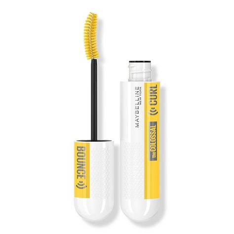 Best High-Octane Mascara — Maybelline New York Volum’ Express Colossal Curl Bounce Mascara Curl Bounce Mascara, Colossal Mascara, Big Bouncy Curls, Best Drugstore Mascara, Maybelline Colossal, Mascara Maybelline, Maybelline Mascara, Drugstore Mascara, Gene False