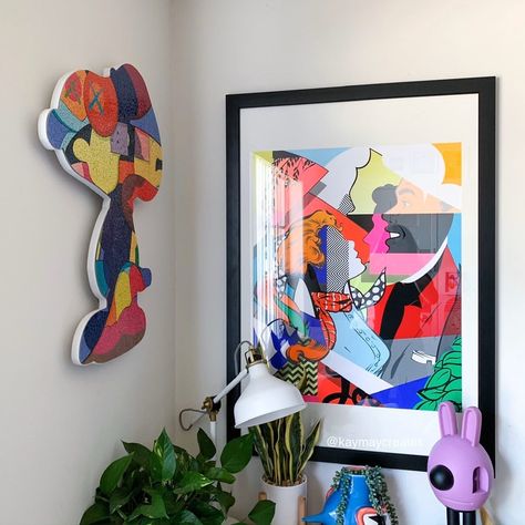 I created wood frames for Kaws puzzles . DM if interested . More pics on my Instagram : HOOP8732 Kaws Puzzles, Kaws Frame, Puzzle Frame, Marketing Inspiration, Wood Puzzles, Painting Inspo, Mood Board Fashion, Wood Frames, Office Art