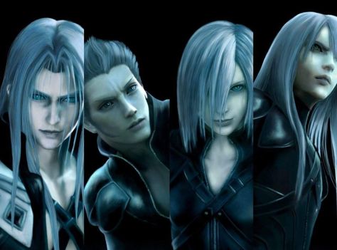 Kadaj Yazoo Loz, Final Fantasy Crisis Core, Final Fantasy Sephiroth, Final Fantasy Xii, Vincent Valentine, Final Fantasy Collection, Advent Children, Final Fantasy Artwork, Final Fantasy Vii Remake