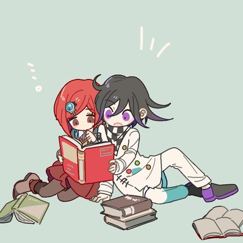 Danganronpa Himiko X Kokichi, Himiko And Kokichi, Himiko Yumeno X Kokichi Ouma, Himiko Yumeno Fanart, Kokichi X Himiko, Himiko Yumeno, Danganronpa Ships, Kokichi Oma, Pink Blood