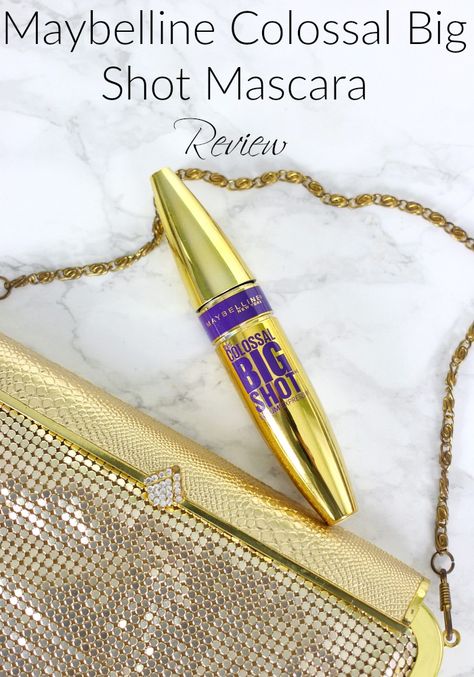 Maybelline Colossal Big Shot Mascara Review Mascara Photography, Mascara Best, Affordable Makeup Brands, Colossal Mascara, Maybelline Colossal, Maybelline Cosmetics, Mascara Maybelline, Drugstore Lipstick, Maybelline Mascara