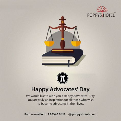 Success is all about doing your job consistently with dedication each and every day and one day success will be yours. Happy  Advocates' Day from POPPYS HOTELS. . . . For enquiries: 9894091113 Https://poppyshotels.com . . . #advocatesday #advocates #advocates #law #advocate #supremecourt #lawyer #legal #legalnews #indianlaw #highcourt #legalupdates #indianlawyer #lawupdates #lawyerslife #lawyerlife #supremecourtofindia #indianadvocates Advocate Day 3 December, Advocate Day Wishes, Advocates Day Wishes, Happy Advocate Day Wishes, Advocates Day, Advocate Day, Lawyers Day, Guru Purnima, Good Morning Flowers Gif