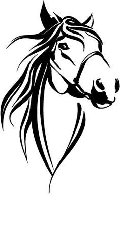 Horse Stencil, Horse Art Drawing, Animal Stencil, Year Of The Horse, Horse Silhouette, Horse Tattoo, Wood Burning Patterns, Horse Drawings, Wood Burning Art