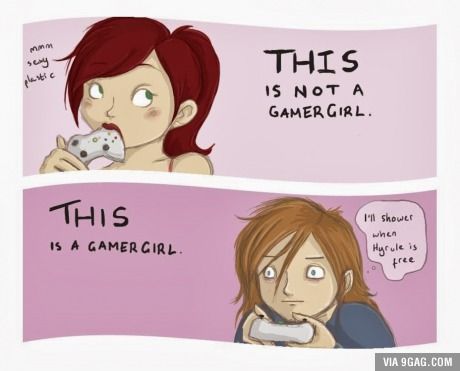 Stop think you`re a gamer girl! Magic Rings, Evil Games, Gamer Quotes, Geek Girl, Funny Memes About Girls, Tv Show Games, Girl Memes, Gamer Humor, Nerd Girl