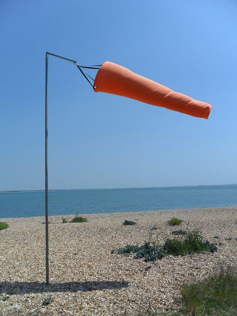 Wind Sock – shows the speed and direction of the wind. Weather Tools, Hampshire England, Original Photography, New Forest, Hampshire, The Wind, Wind Sock, Life Hacks, Around The Worlds